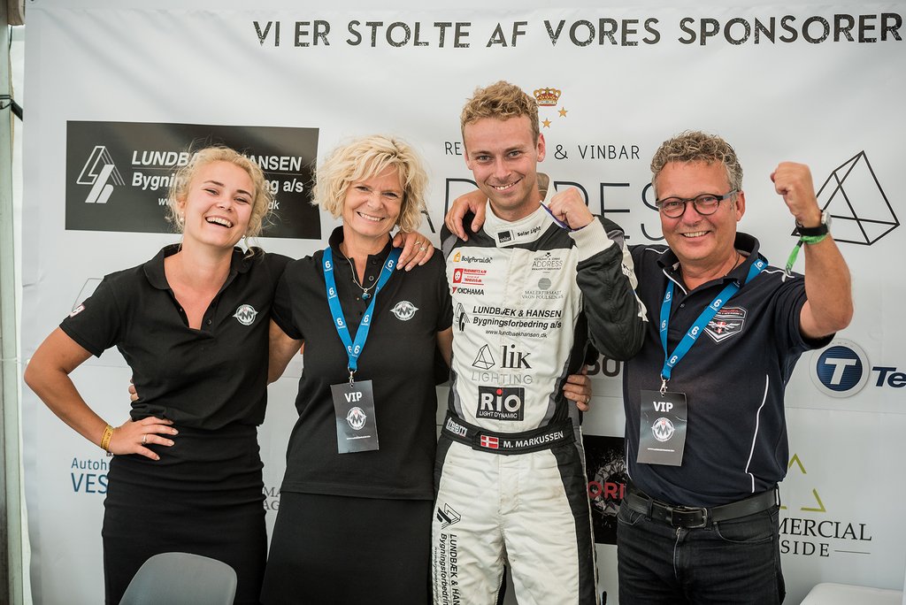 I år stiller Michael Markussen op i eget team, hvor hele familien Markussen bakker op